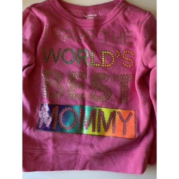 Garanimals Toddler Girls Size 3T Pink Sweat Shirt - Picture 5 of 5